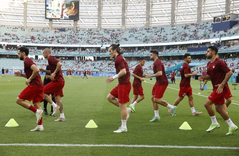 Euro 2020 Türkiye - Galler maçından kareler