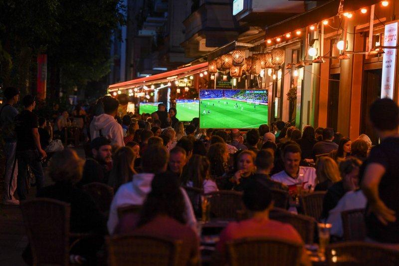 Fransa-Almanya maçından kareler