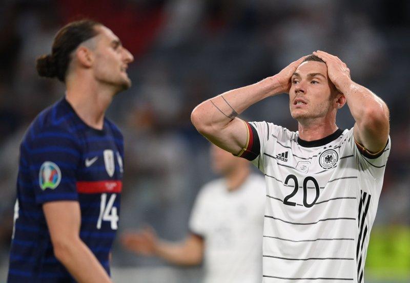 Fransa-Almanya maçından kareler