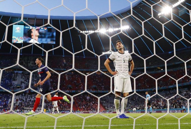 Fransa-Almanya maçından kareler