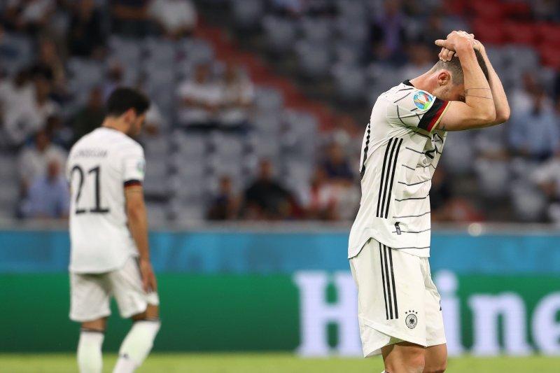 Fransa-Almanya maçından kareler