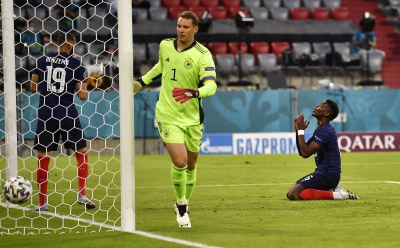 Fransa-Almanya maçından kareler