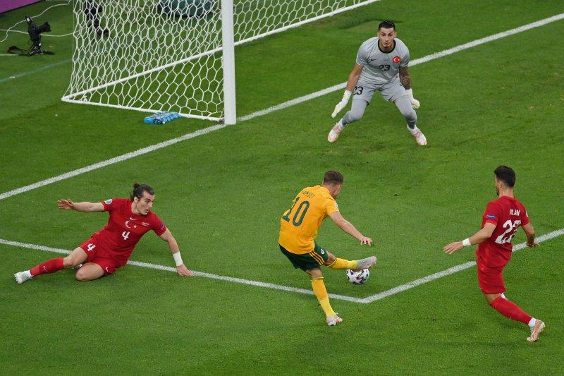 Euro 2020 Türkiye - Galler maçından kareler