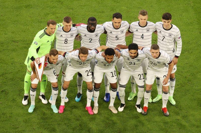 Fransa-Almanya maçından kareler