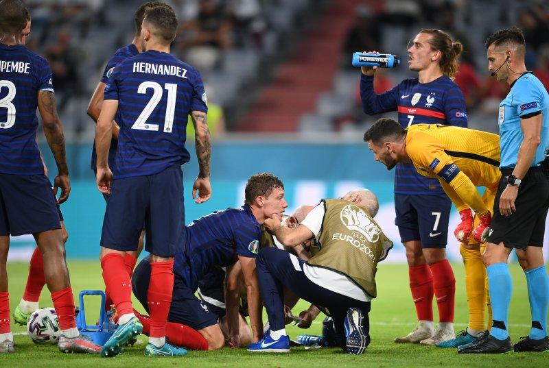 Fransa-Almanya maçından kareler