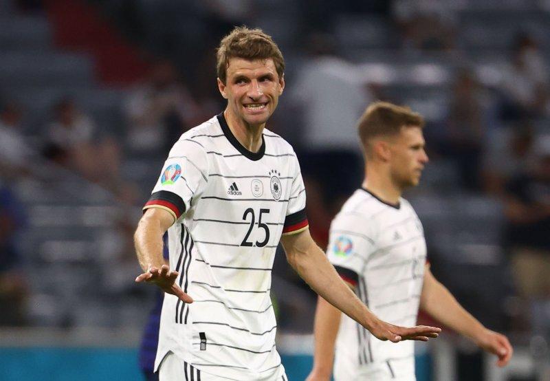 Fransa-Almanya maçından kareler