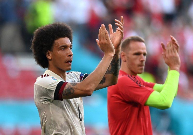 Danimarka-Belçika maçından kareler