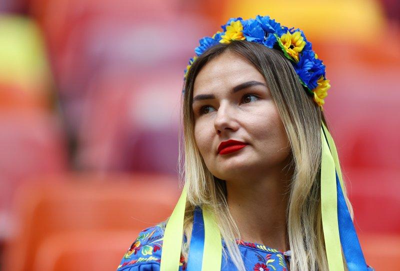 Ukrayna-Kuzey Makedonya maçından kareler