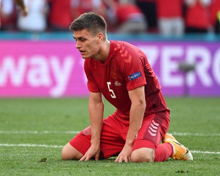 Danimarka-Belçika maçından kareler