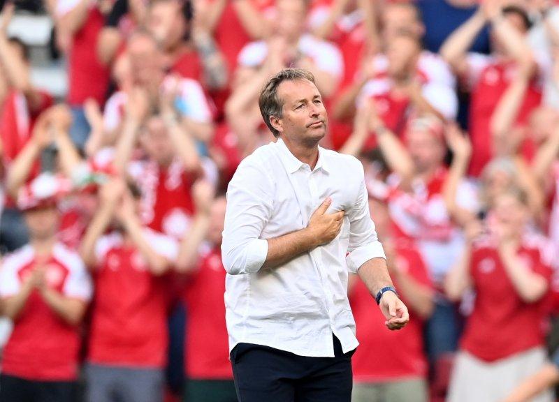 Danimarka-Belçika maçından kareler