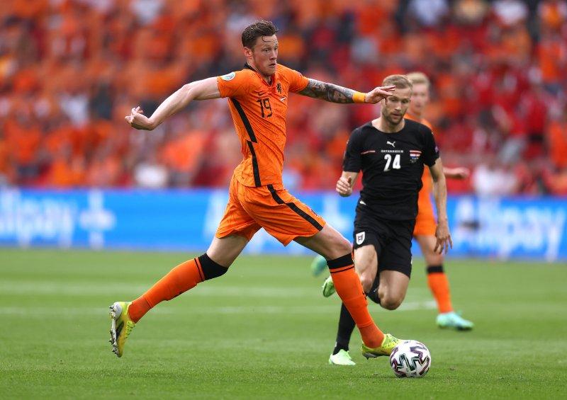 Hollanda-Avusturya maçından kareler