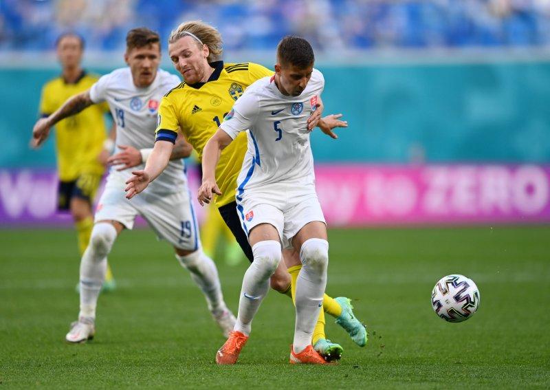 İsviçre-Slovakya maçından kareler