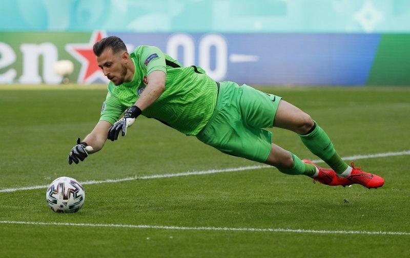 İsviçre-Slovakya maçından kareler