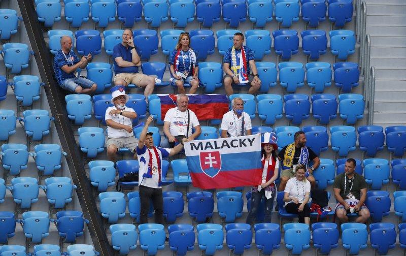 İsviçre-Slovakya maçından kareler