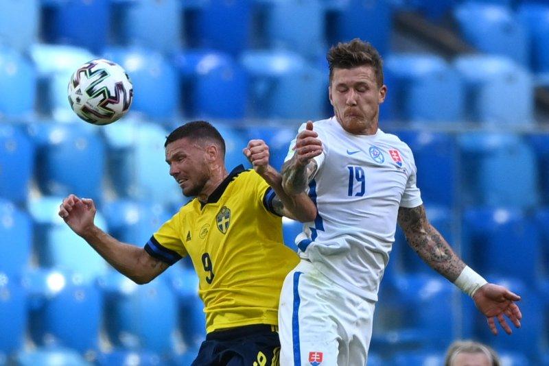 İsviçre-Slovakya maçından kareler