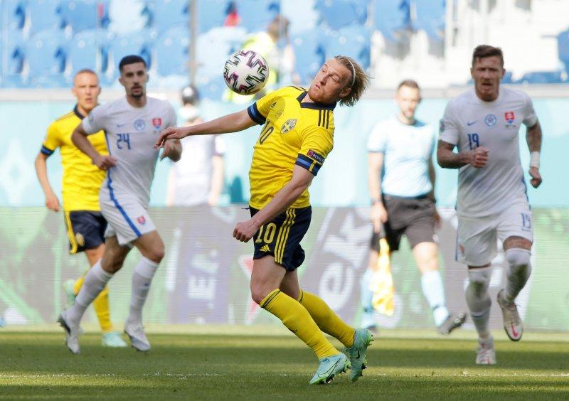 İsviçre-Slovakya maçından kareler