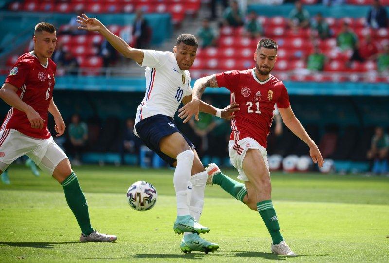 Macaristan-Fransa maçından kareler