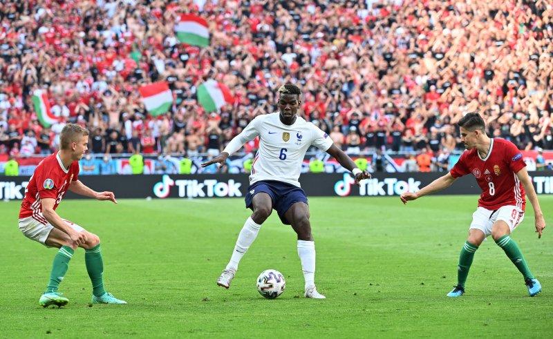 Macaristan-Fransa maçından kareler