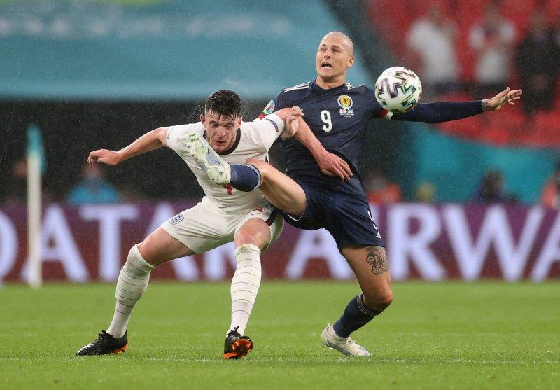 İngiltere-İskoçya maçından kareler