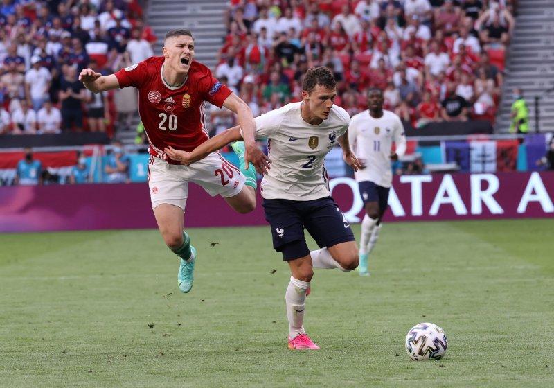 Macaristan-Fransa maçından kareler