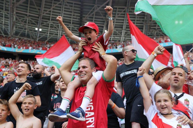 Macaristan-Fransa maçından kareler