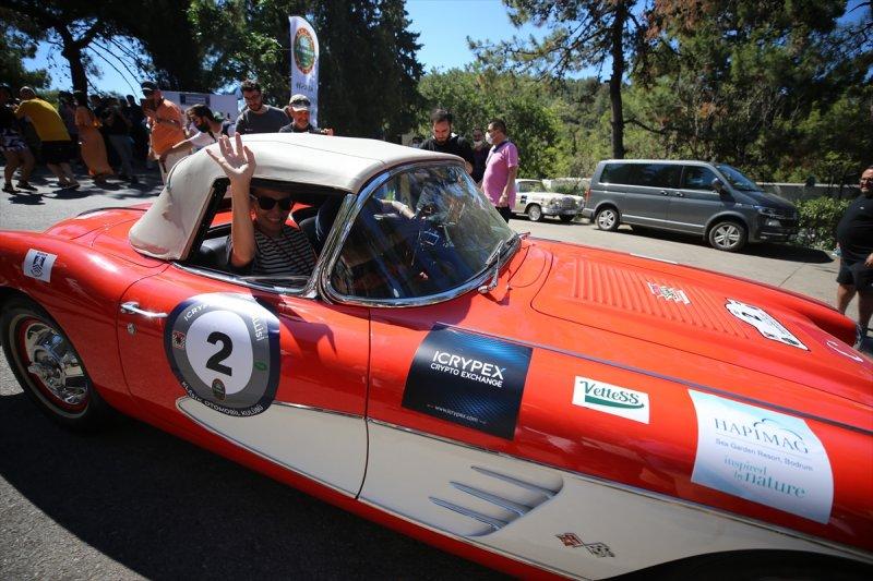 2021 Türkiye Klasik Otomobil Şampiyonası Bodrum'da başladı