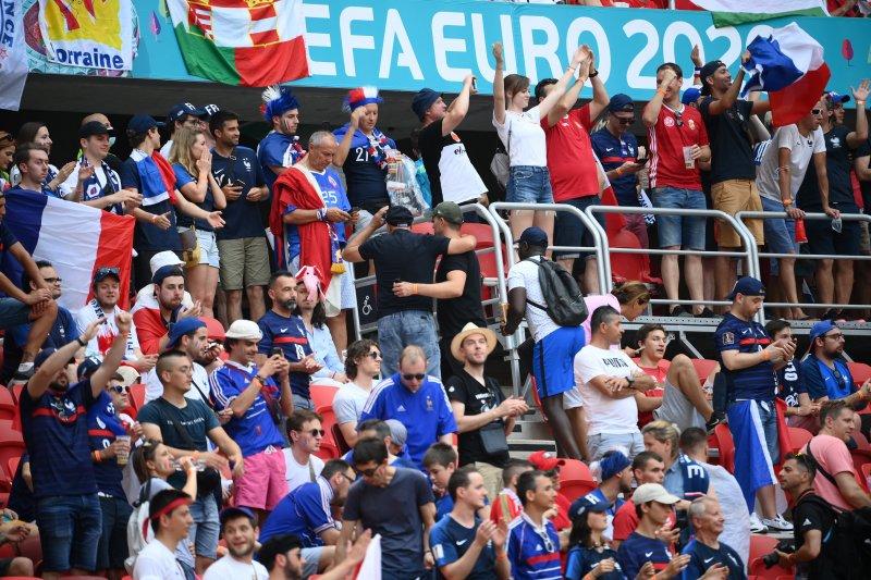 Macaristan-Fransa maçından kareler