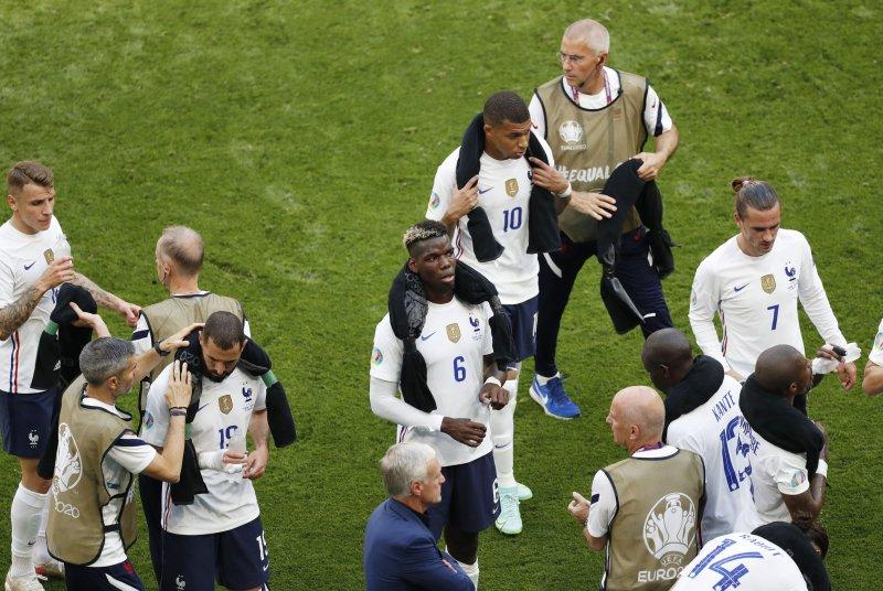 Macaristan-Fransa maçından kareler