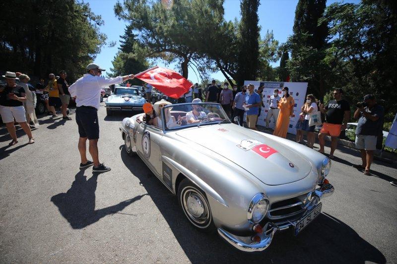 2021 Türkiye Klasik Otomobil Şampiyonası Bodrum'da başladı