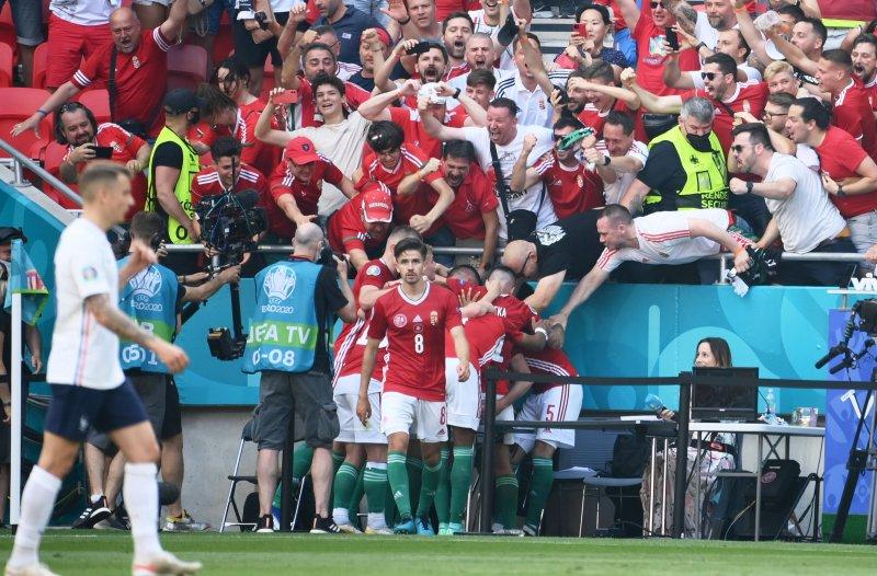 Macaristan-Fransa maçından kareler