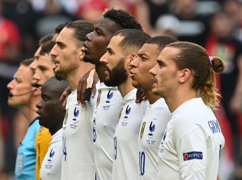 Macaristan-Fransa maçından kareler