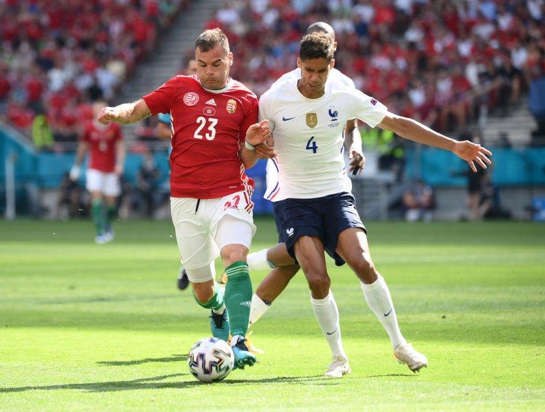 Macaristan-Fransa maçından kareler