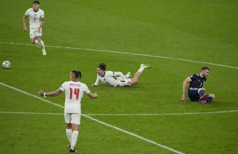 İngiltere-İskoçya maçından kareler