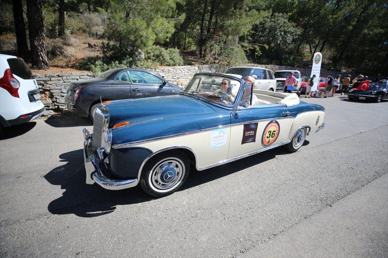 2021 Türkiye Klasik Otomobil Şampiyonası Bodrum'da başladı