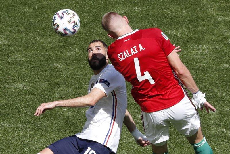 Macaristan-Fransa maçından kareler