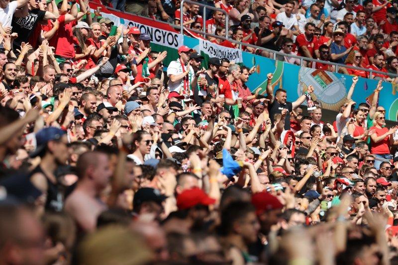 Macaristan-Fransa maçından kareler