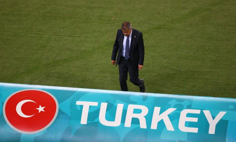 Euro 2020 Türkiye - İsviçre maçından kareler