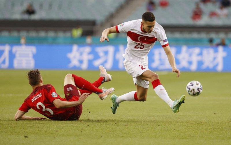 Euro 2020 Türkiye - İsviçre maçından kareler