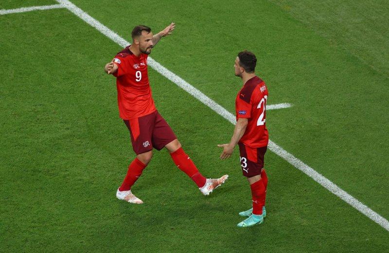 Euro 2020 Türkiye - İsviçre maçından kareler