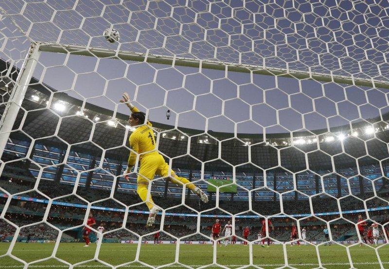 Euro 2020 Türkiye - İsviçre maçından kareler