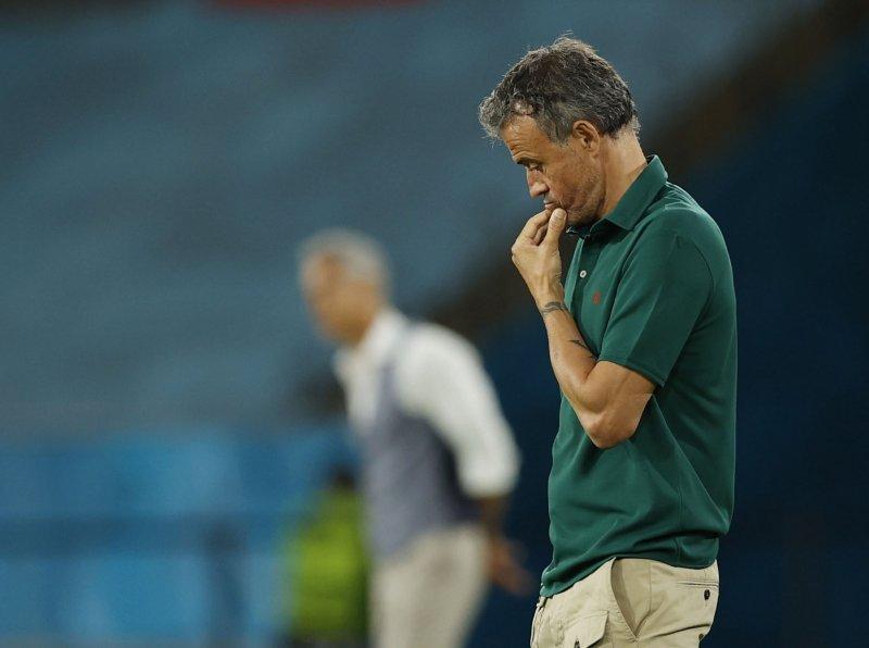 Euro 2020 İspanya - Polonya maçından kareler