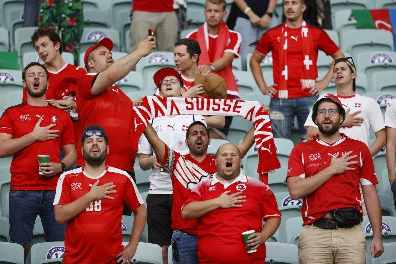 Euro 2020 Türkiye - İsviçre maçından kareler