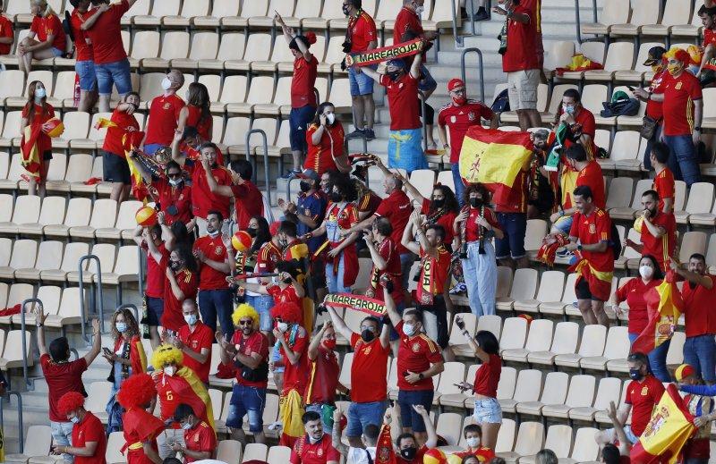 Euro 2020 İspanya - Polonya maçından kareler