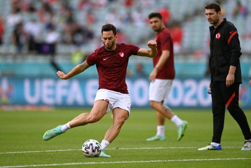 Euro 2020 Türkiye - İsviçre maçından kareler