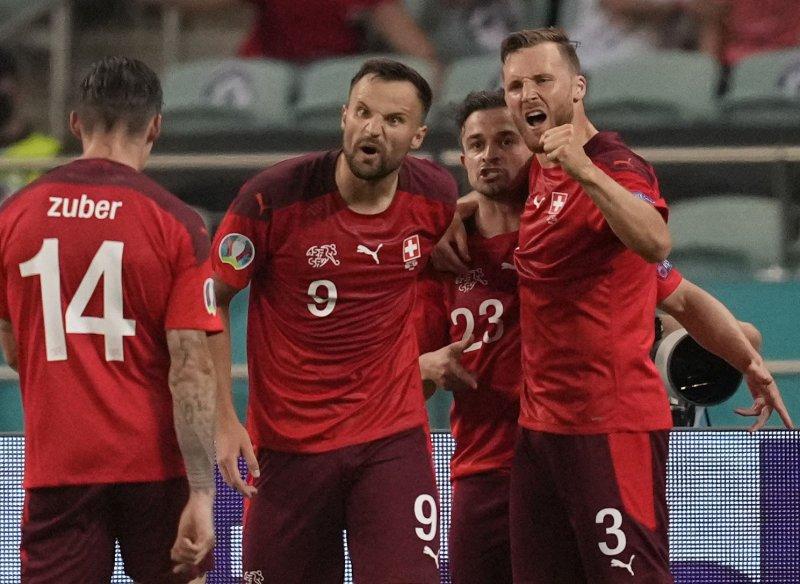 Euro 2020 Türkiye - İsviçre maçından kareler