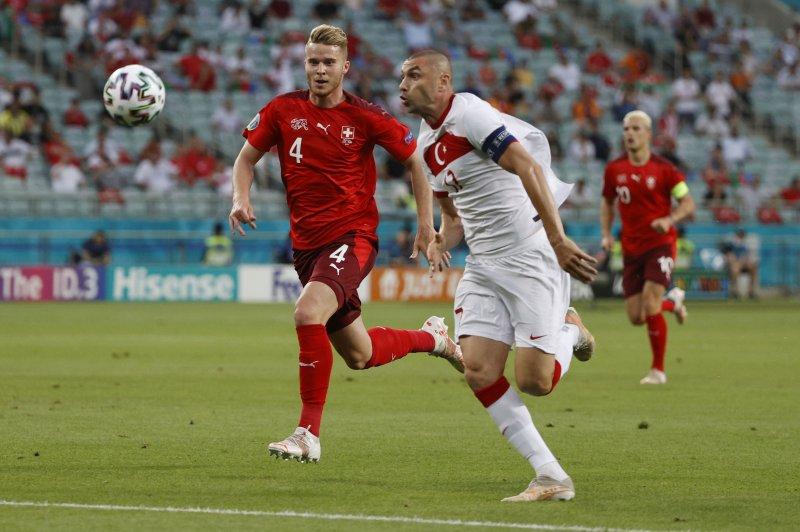 Euro 2020 Türkiye - İsviçre maçından kareler
