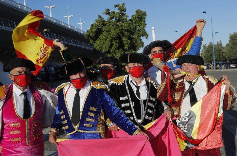 Euro 2020 İspanya - Polonya maçından kareler