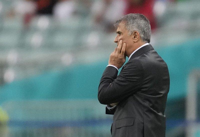 Euro 2020 Türkiye - İsviçre maçından kareler