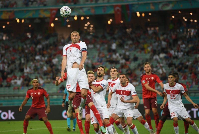 Euro 2020 Türkiye - İsviçre maçından kareler