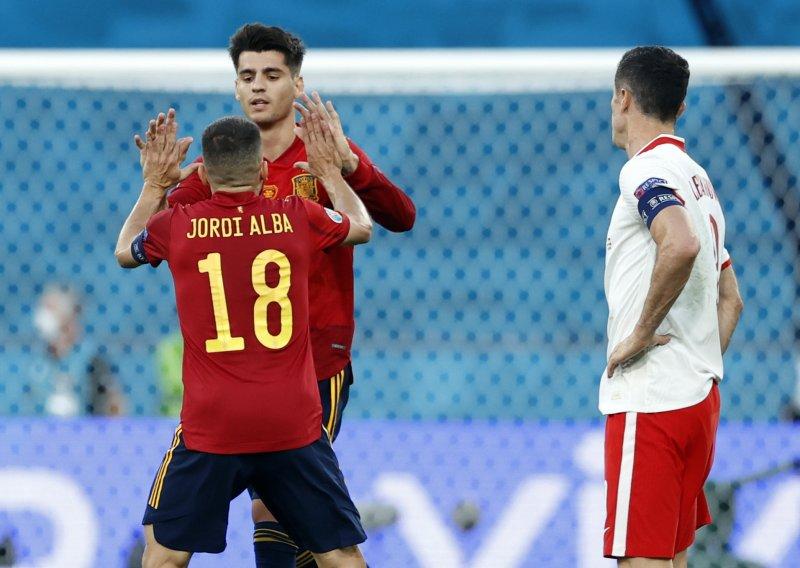 Euro 2020 İspanya - Polonya maçından kareler